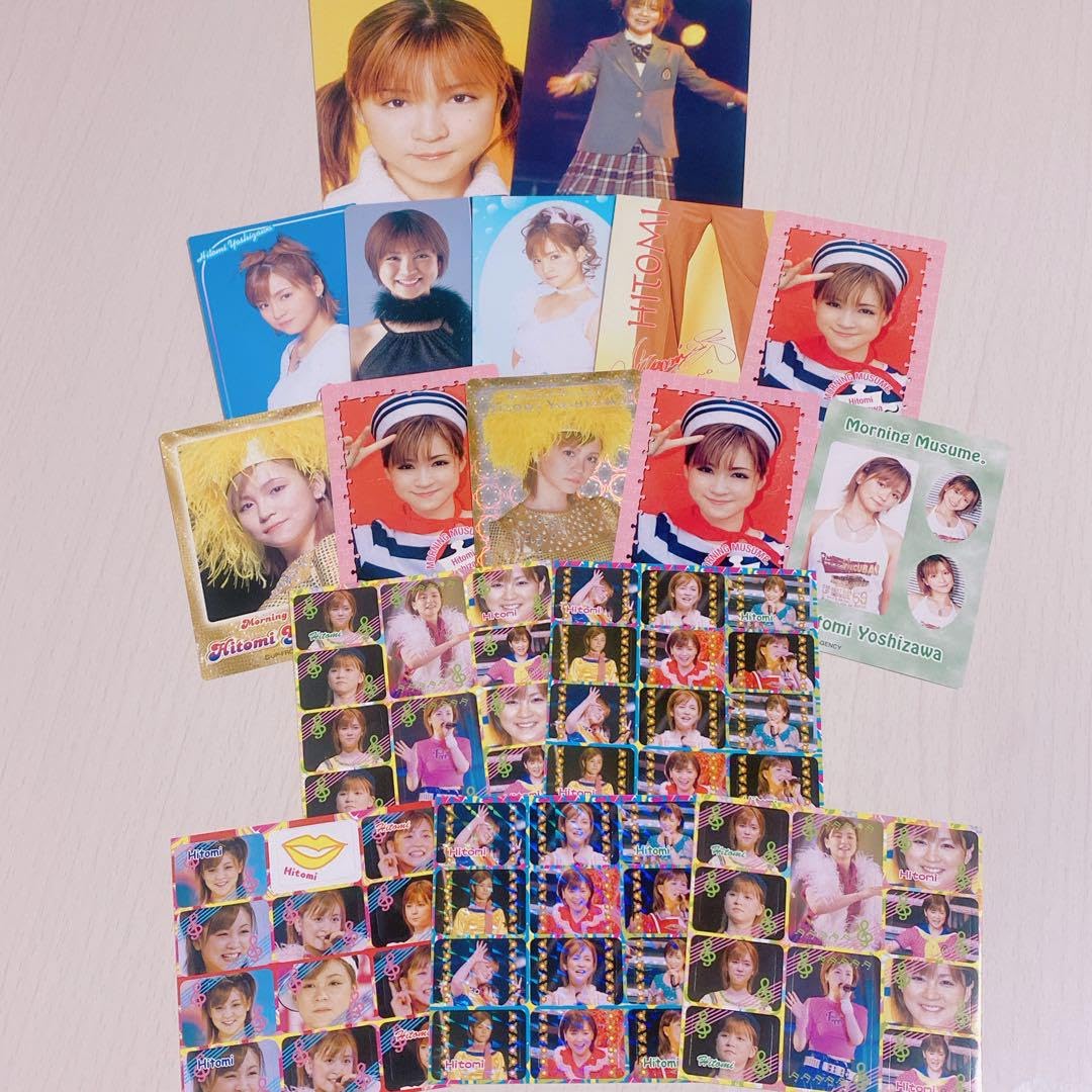 Amazon.co.jp: モーニング娘 吉澤ひとみ シール カード プリクラシール